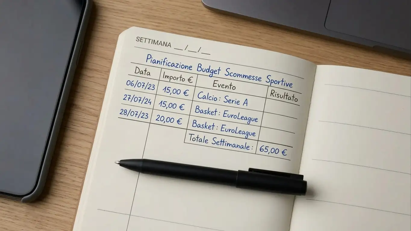 Gestione del bankroll con budget settimanale per le scommesse sul pugilato