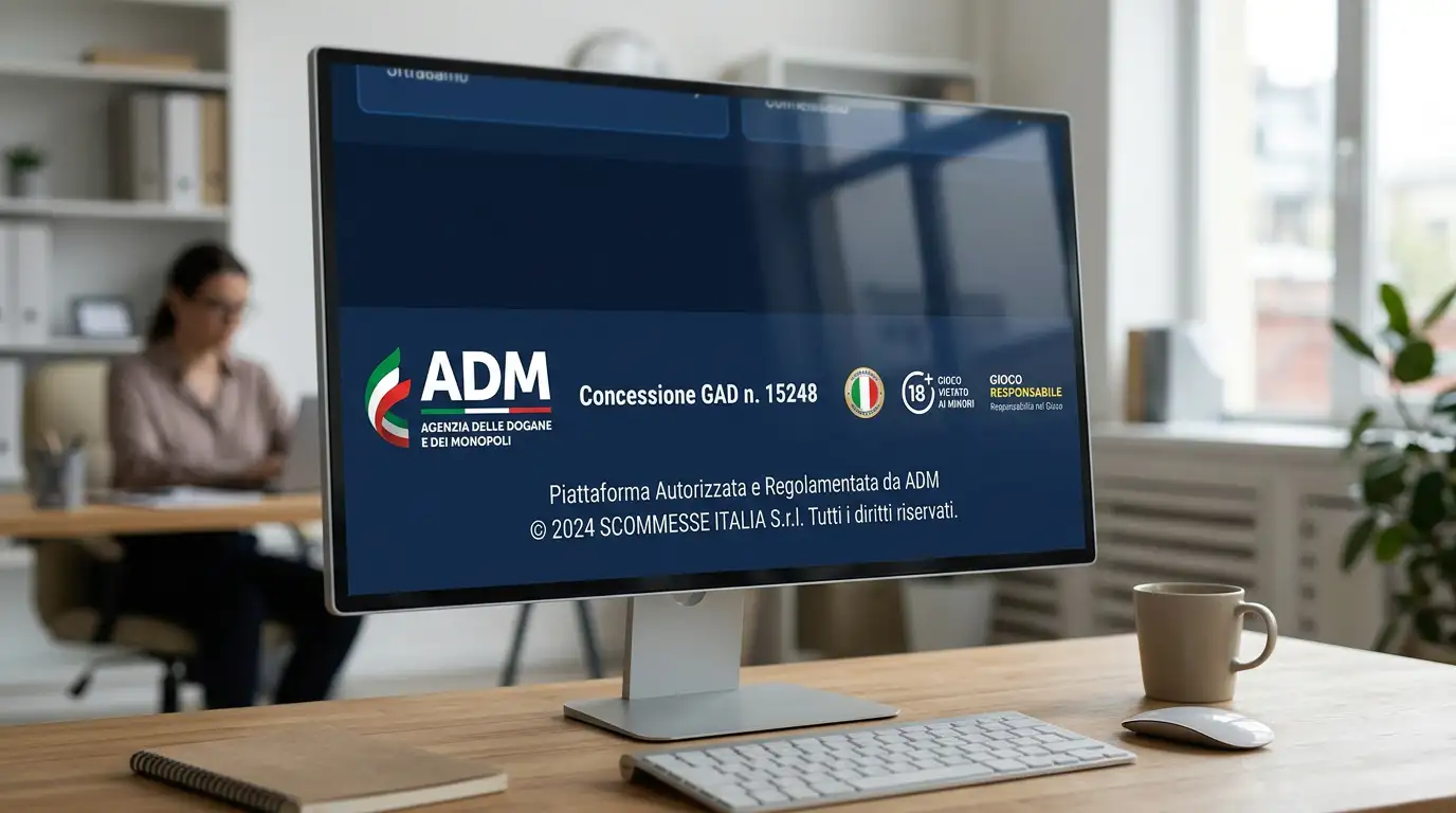 Verifica della licenza ADM sul sito di un bookmaker per scommesse boxe sicure