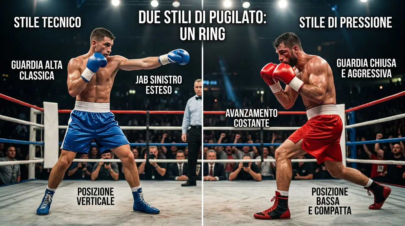 Analisi stilistica del matchup tra pugili per le scommesse