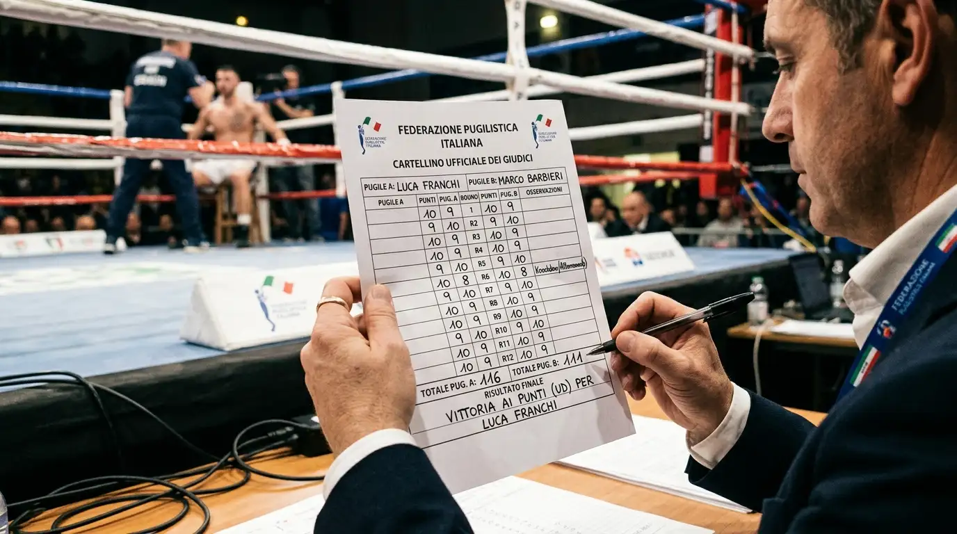 Tutti gli esiti possibili di un incontro di pugilato per le scommesse