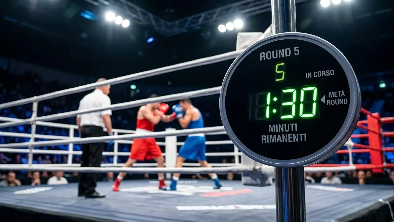 Concetto del mezzo round e precisione della linea nelle scommesse boxe